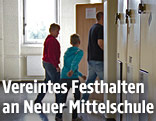 Schüler auf dem Gang
