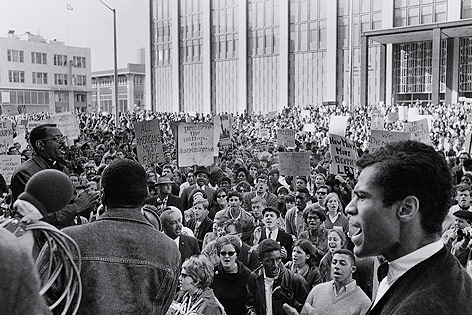 © AP Der Bürgerrechtsproteste in San Francisco im März 1965