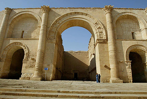 © Reuters/Suhaib Salem Ruinen in der Stadt Hatra