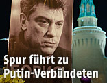 Ein Foto des verstorbenen Boris Nemzow