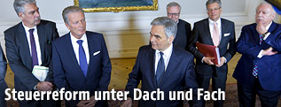 Bundeskanzler Werner Faymann und Vizekanzler Reinhold Mitterlehner