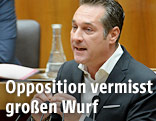 FP&Ouml;-Obmann Heinz-Christian Strache