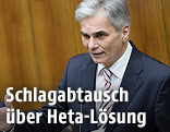 Bundeskanzler Werner Faymann (SPÖ)