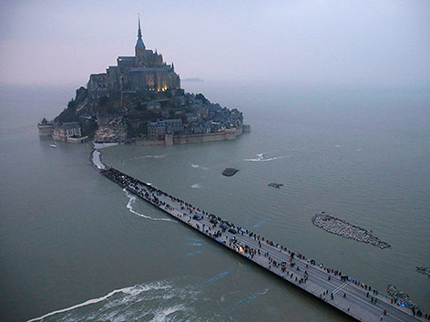 © Reuters/Pascal Rossignol Mont Saint-Michel