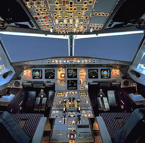 © APA/EPA/Airbus Handout Airbus A320 cockpit