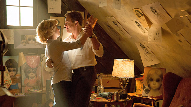 © Studiocanal Christoph Waltz und Amy Adams in einer Szene des Films "Big Eyes"