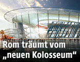 Rendering des neuen Stadions von AS Roma