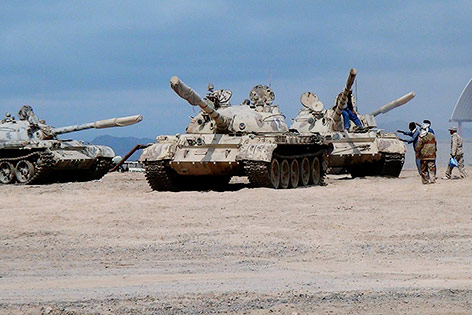 © APA/AP/Wael Qubady Panzer