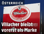 Schild Villacher Brauerei