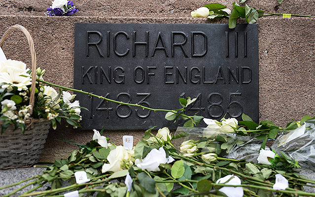 Zeremonie für König Richard III