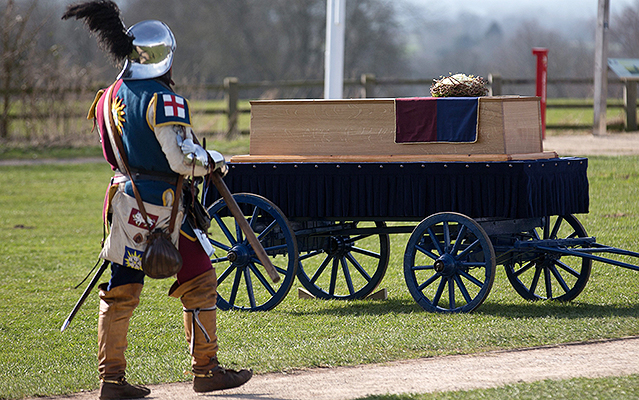 Zeremonie für König Richard III