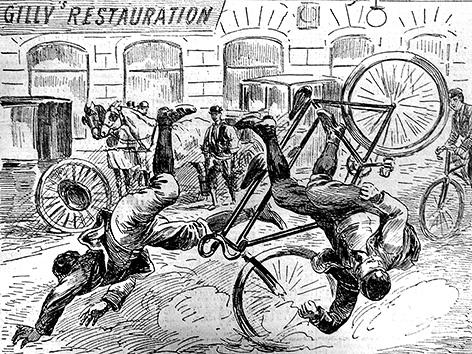 © Metroverlag Illustrationen aus dem Buch "Spektakuläre Unglücksfälle aus dem alten Wien"