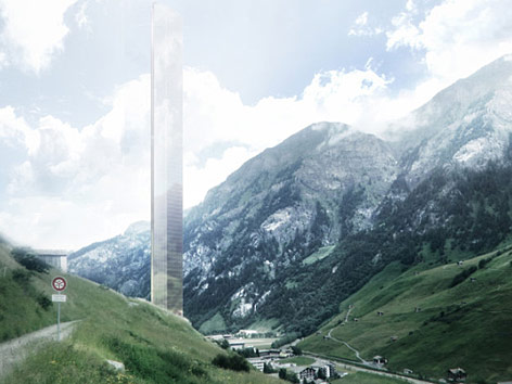 © Pressedienst Visualisierung des Hotelturmes