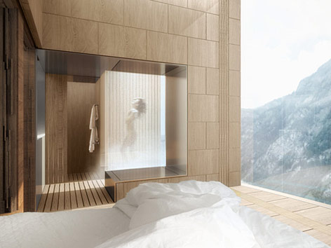 © Pressedienst Visualisierung eines Hotelzimmers