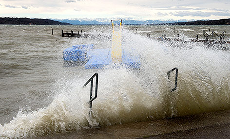 Starnberger See in Bayern