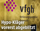 Türschild des Verfassungsgerichtshofs in Wien
