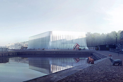 © Guggenheim Museum Rendering eines Gebäudevorschlags für das Guggenheim Museum Helsinki
