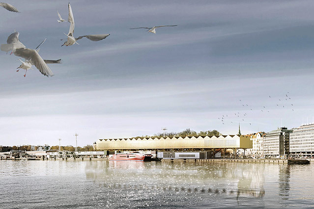 © Guggenheim Museum Rendering eines Gebäudevorschlags für das Guggenheim Museum Helsinki