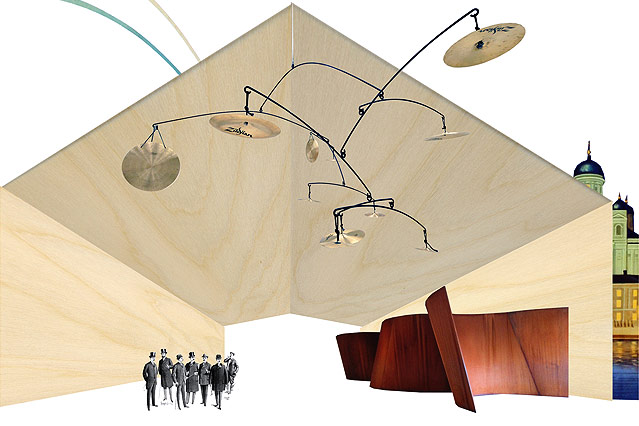 © Guggenheim Museum Rendering eines Gebäudevorschlags für das Guggenheim Museum Helsinki