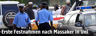 Kenianische Polizisten
