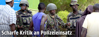 Sicherheitskräfte in Kenia