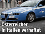 Italienisches Polizeiauto