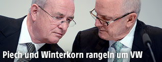 Ferdinand Piech und Martin Winterkorn