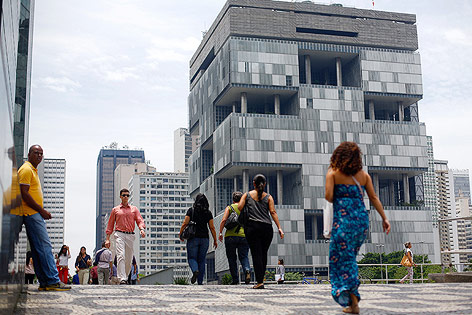© Reuters/Ricardo Moraes Petrobas Hauptquartier in Rio de Janeiro