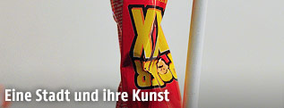 Kunstwerk der Ausstellung "Destination Wien" in der Kunsthalle