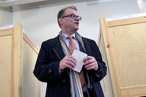 © Reuters/Lehtikuva Lehtikuva Juha Sipilä (finnische Zentrumspartei)
