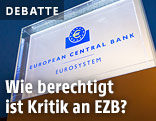 EZB-Schild