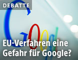 Google Logo auf einer Wand