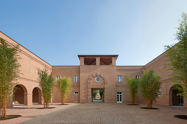 © Mauro Davoli Der Hauptinnenhof