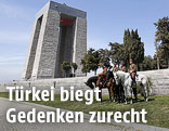 Das türkische Mehmetcik-Denkmal in Gallipoli