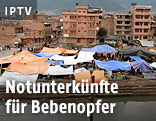 Zeltstadt in Kathmandu