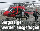 Hubschrauber am Mount Everest