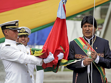 © Reuters/David Mercado Boliviens Präsident Evo Morales