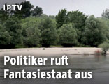 Landfläche an der Donau