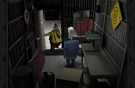 © doublefine productions/Lucasarts Computer-Spielfigur "Grim Fandango"