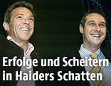 Jörg Haider und Heinz-Christian Strache, März 2004