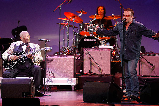 © APA/AP/Mark Mainz Bono und BB King