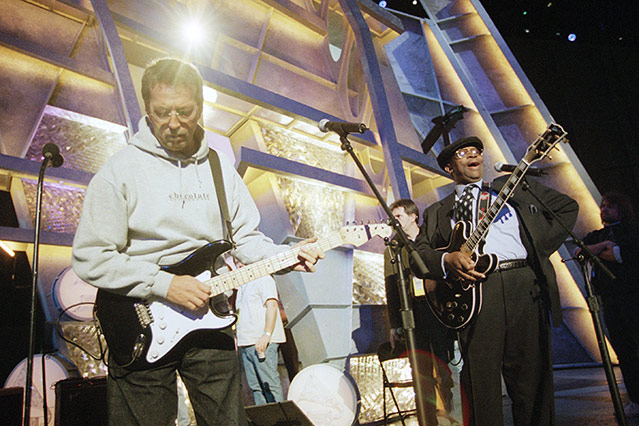 © AP/Chris Pizzello Eric Clapton und B.B. King, 1999
