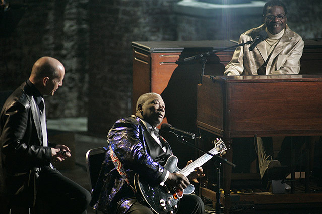 © Reuters/Fred Prouser B.B.King und Billy Preston, 2004