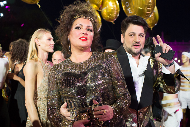 Anna Netrebko am Life Ball 2015