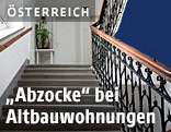 Stiegenhaus einer Altbauwohnung