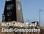 Saudi-arabischer Grenzposten