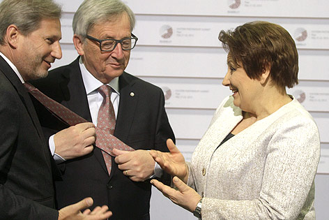 © APA/EPA/Valda Kalnina Eindrücke vom EU-Gipfel in Riga
