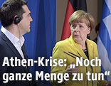 Angela Merkel und Alexis Tsipras