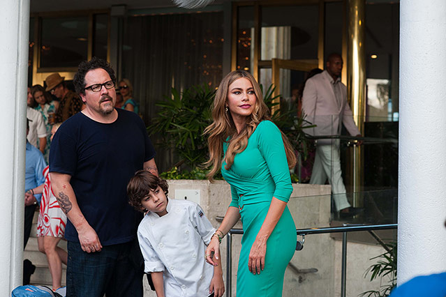 © Thimfilm Jon Favreau und Sofia Vergara im Film "Kiss the Cook"