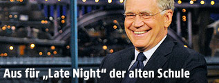 Moderator David Letterman